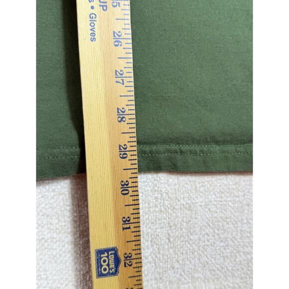 Hooey Men’s XL Green Long Sleeve Graphic Logo Western Rodeo T-Shirt Casual Top - Picture 6 of 7